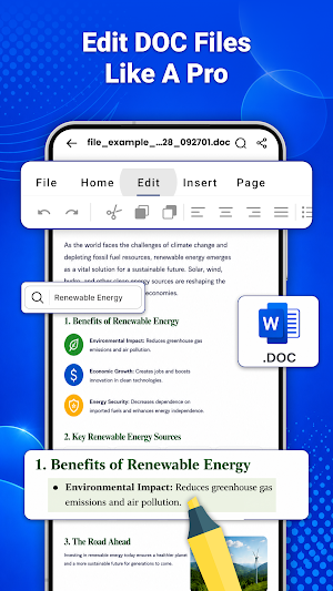 PDF Reader: Edit All Documents Screenshot 2