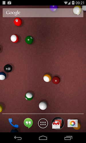 KF Billiards Live Wallpaper Screenshot 1