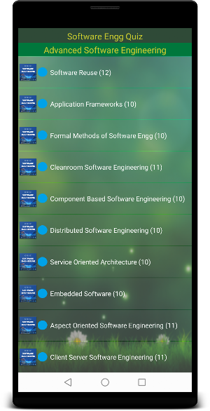 Software Engineering Quiz Screenshot 1