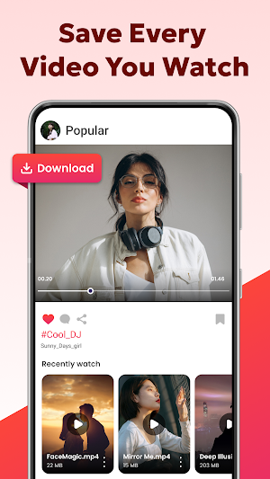 VidX: Video Downloader& Player Screenshot 2