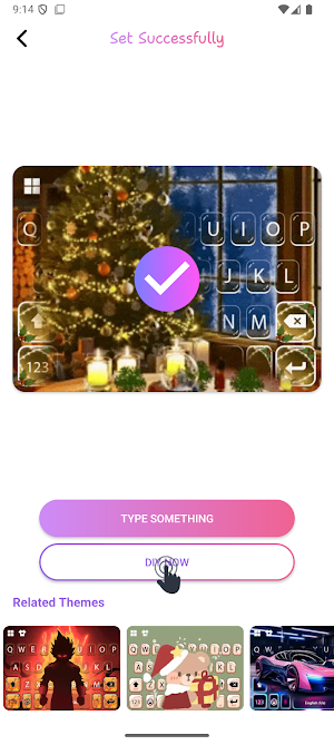 Neon Love: Keyboard Themes Screenshot 2