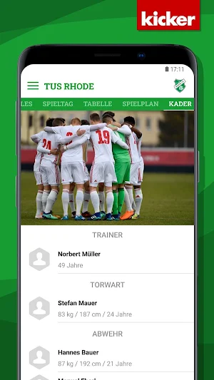 TuS Rhode Screenshot 0