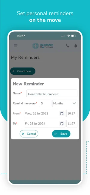 myHealthNet Screenshot 2