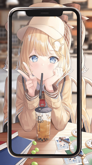 Kawaii Anime Wallpaper Screenshot 0