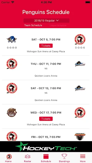 Wilkes-Barre/Scranton Penguins Screenshot 3