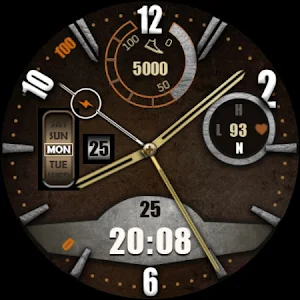 W-Design WOS035 Watch Face Screenshot 0