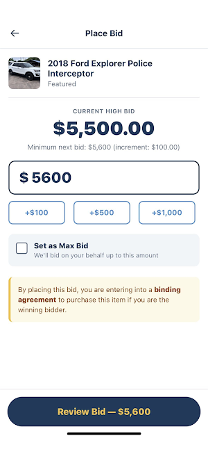 Municibid Government Auctions Screenshot 2
