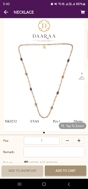 Daaraa Jewellery Screenshot 3