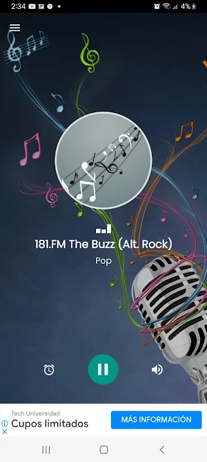 181.FM The Buzz (Alt. Rock) Screenshot 1
