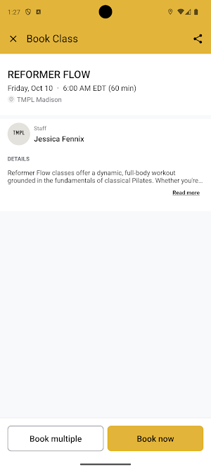 TMPL Fitness Screenshot 2