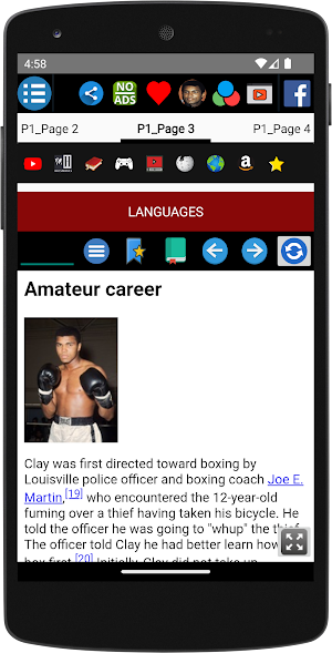 Muhammad Ali - Biography Screenshot 3