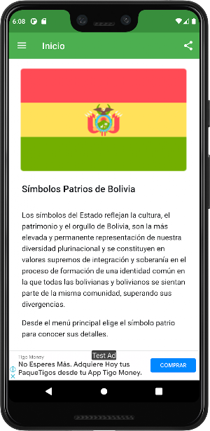 Símbolos Patrios de Bolivia Screenshot 0