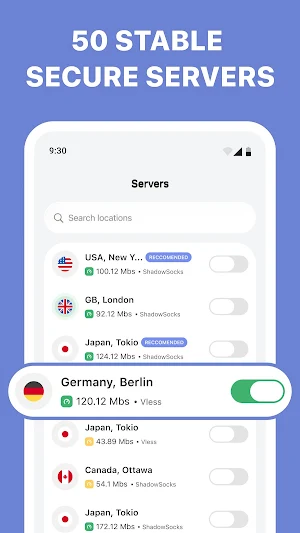 ROB VPN: fast & secure Proxy Screenshot 1