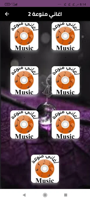 أغاني عربيه منوعة 2024بدون نت Screenshot 0