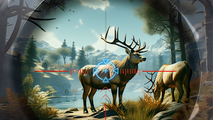 Deer Hunting Gun Shooting Game Screenshot 0