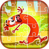 Sausage game Run Puzzle Jigsaw