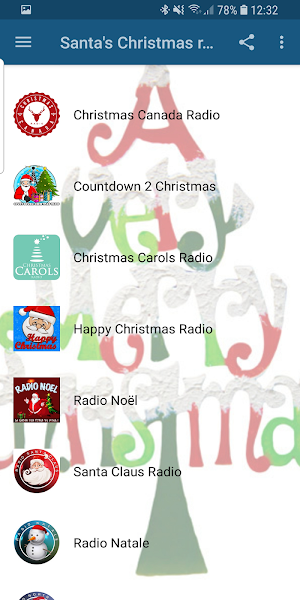 Santa's Christmas Radio Screenshot 2