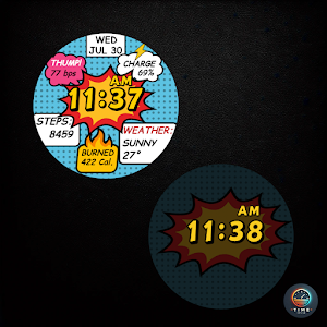 POP Time - watch face Screenshot 2