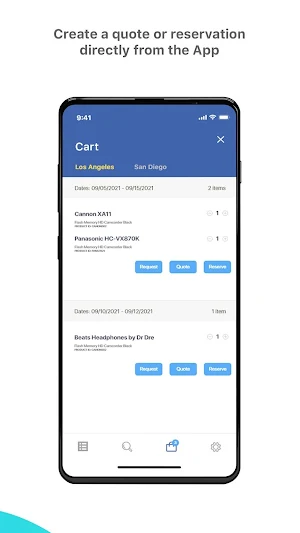R2 Availability & Order Entry Screenshot 3