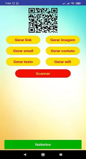 Geraler QRcode free Screenshot 1