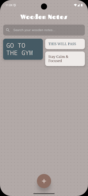 Wooden Notes Screenshot 3