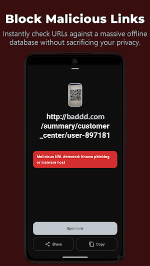 Secure QR Code Scanner Screenshot 1