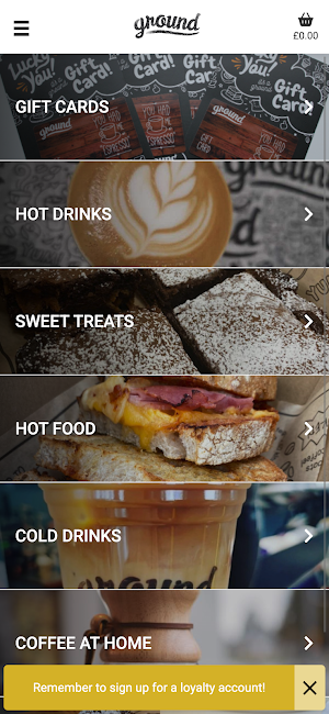 Ground Coffee NI Screenshot 0