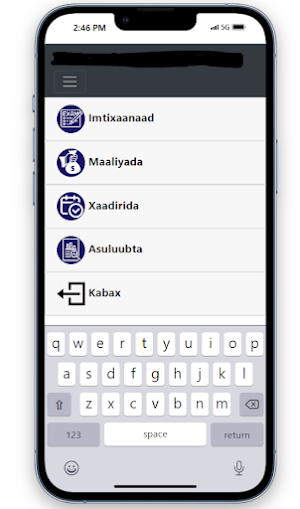 Cilmu-raxma School App Screenshot 1