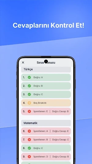 Optik Form - Deneme Takip Screenshot 2