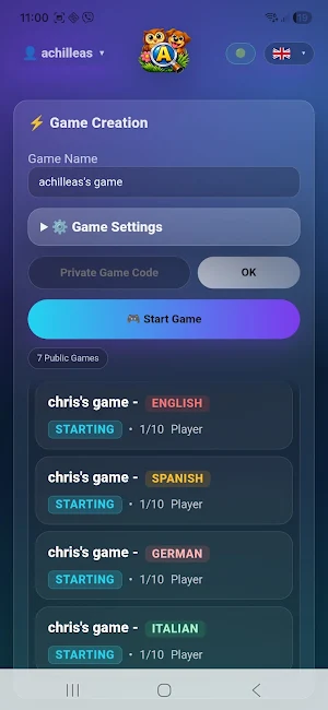 Name Animal Plant Screenshot 1