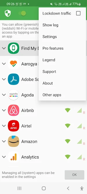 Internet Blocker - No Root Screenshot 1