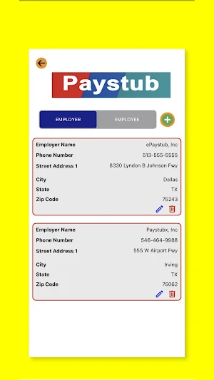 iPaystubx: Paystub Maker Screenshot 2