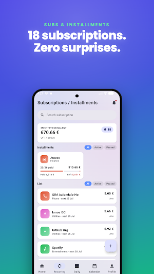 ForeSpend Screenshot 2