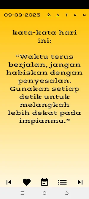Kata-Kata Hari Ini Screenshot 0