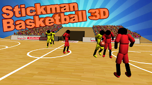 Stickman 3D Basketball Screenshot 0