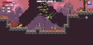 Cherry Knight : 2D Platformer Screenshot 2