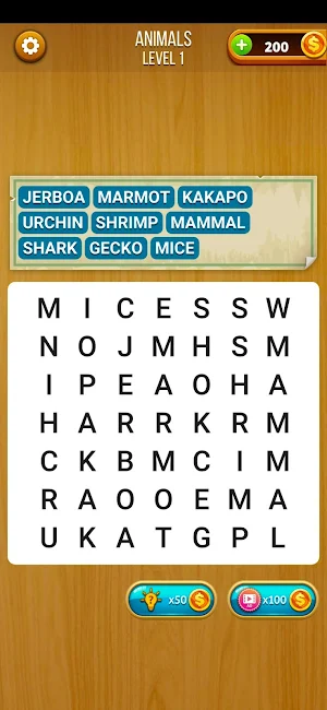 Word Search: Hidden Words Screenshot 2