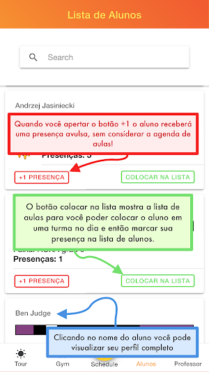 MyBelt - Professor - Graduação Screenshot 2
