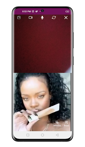 Rihana video call prank Screenshot 3