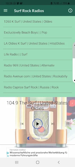 Surf Rock Radio Stations Screenshot 2