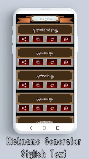 Nickname Generator Stylish txt Screenshot 1