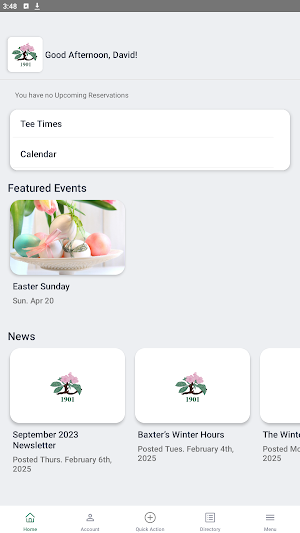 Rutland Country Club Screenshot 1