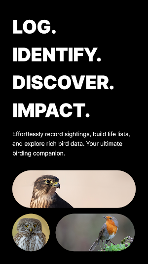 Birdero - Birding With Impact Screenshot 0