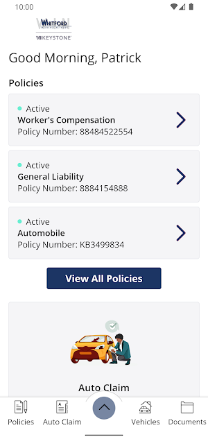 Whitford Ins Network Mobile Screenshot 1