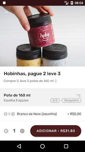 Sorvetes Hoba Screenshot 1