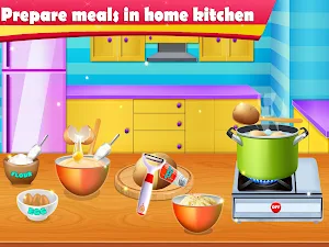 Desi Indian Food: Kitchen Chef Cooking Star Screenshot 0