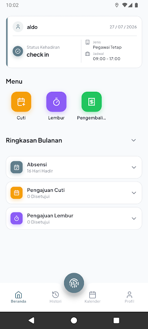 HRIS Wintera Screenshot 0