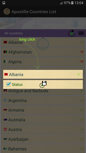 Apostille Countries List Screenshot 2
