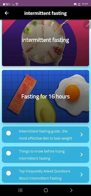 Intermittent fasting Screenshot 1