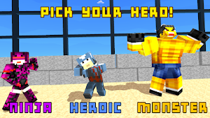 Superhero Champions: Blocky Multiverse Screenshot 2